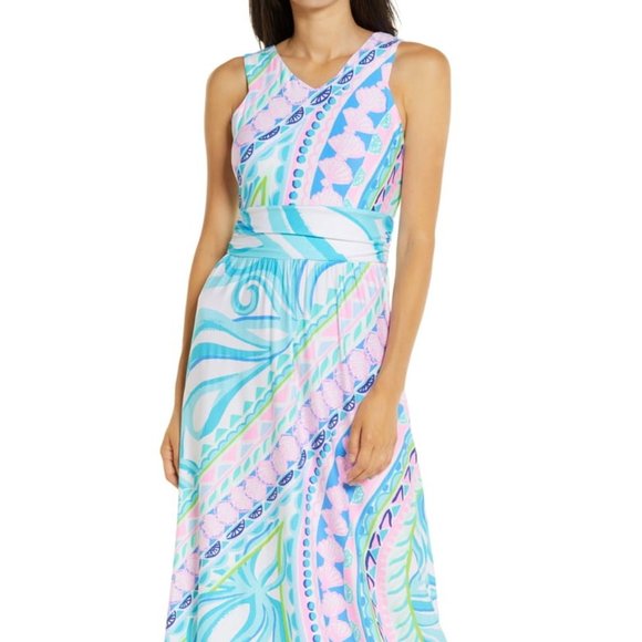 Lilly Pulitzer Dresses & Skirts - New with tags! XS Lilly Pulitzer Marco Maxi Dress